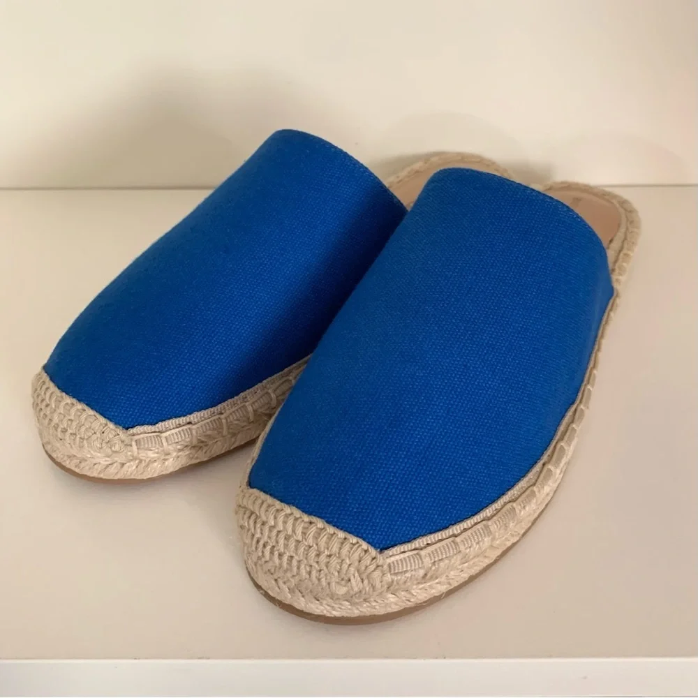Banana Republic Blue Espadrille Slip-On Shoes